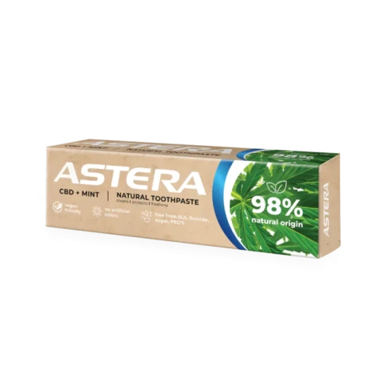 ASTERA Паста за зъби Astera Natural CBD+Mint 75 мл