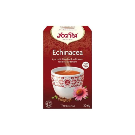 Yogi Tea Био Aюрведичен Чай Ехинацея х 17 пакетчета