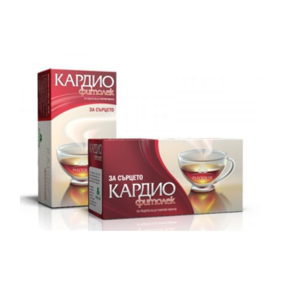 БЪЛГАРСКА ЧАЕНА КОМП. Чай кардио х20 Фитолек