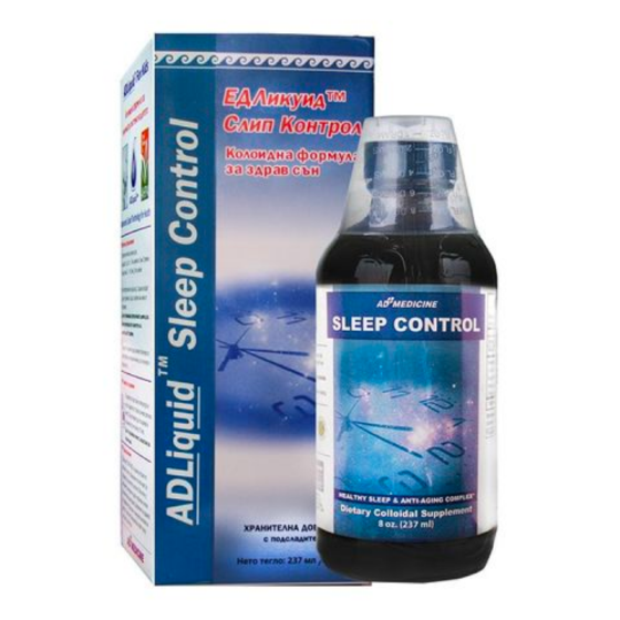 ADLiquid Sleep Control за здрав сън и естествени биоритми 237мл