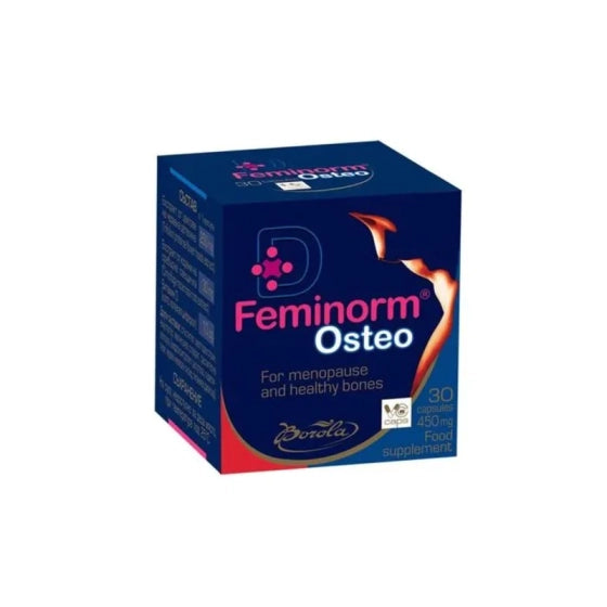 FEMINORM Феминорм Остео капсули при менопауза и за здрави кости 450 мг х30