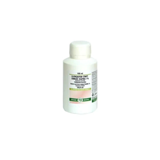 ACIDUM SALICYLICUM (C+X) Спирт салицилов 1% 100мл химакс