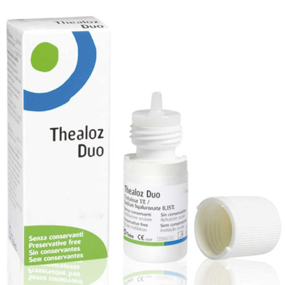THEALOZ DUO Теалоз Дуо капки за очи за овлажняване 10мл