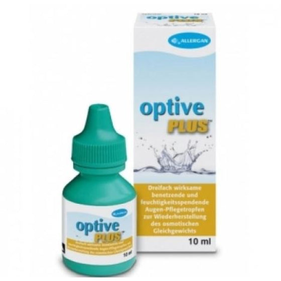 OPTIVE Оптив плюс овлажняващи капки за очи 10мл