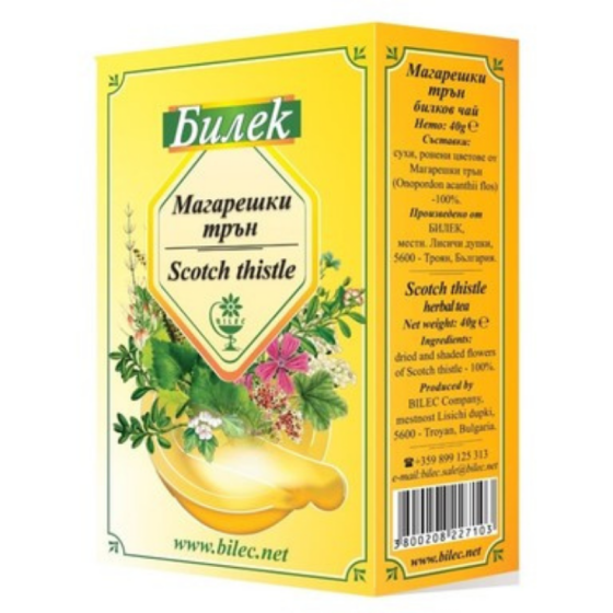 BILEK TROJAN Магарешки трън Билков чай х40 г Билек