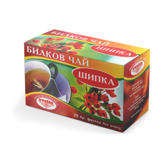 EVELIN 29 Чай шипка плод филтър x20 Евелин