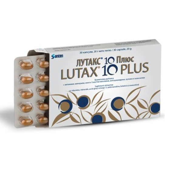 LUTAX Лутакс 10 плюс капсули за добро зрение х30