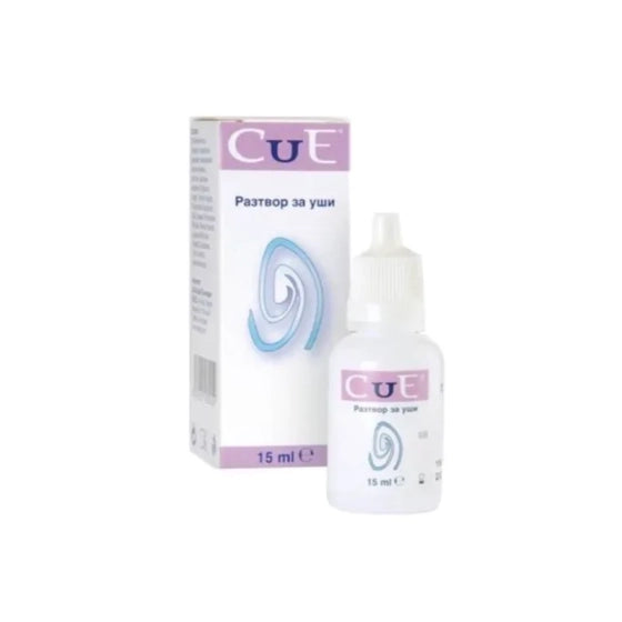 CUE КУЕ капки за уши при възпаление на ушите 15мл
