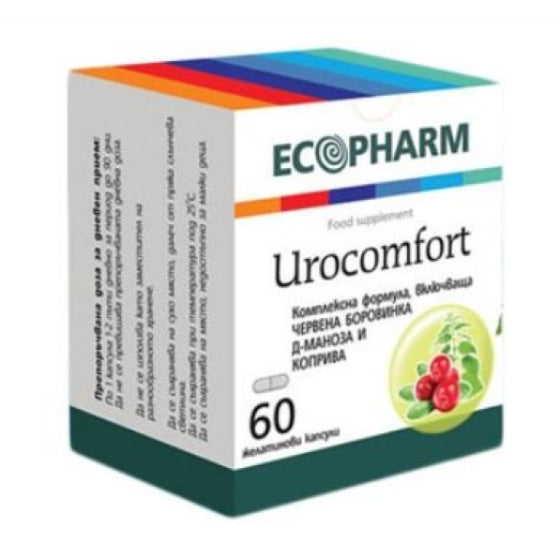 UROCOMFORT Урокомфорт капсули при цистит х60 Ecopharm