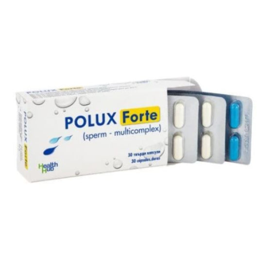 POLUX FORTE Полукс форте капсули за мъжки фертилитет х30 - Снимка 2 от 2