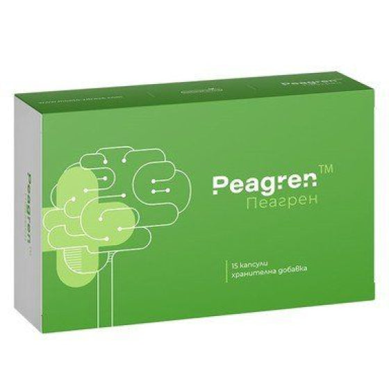 PEAGREN Пеагрен капсули при мигренозно главоболие х15