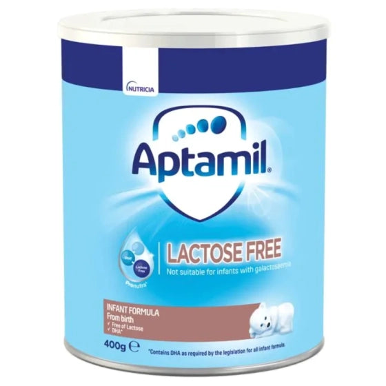 Aptamil Lactose Free Мляко без лактоза за кърмачета 0+ месеца 400г Годен до: 31.5.2026 г.
