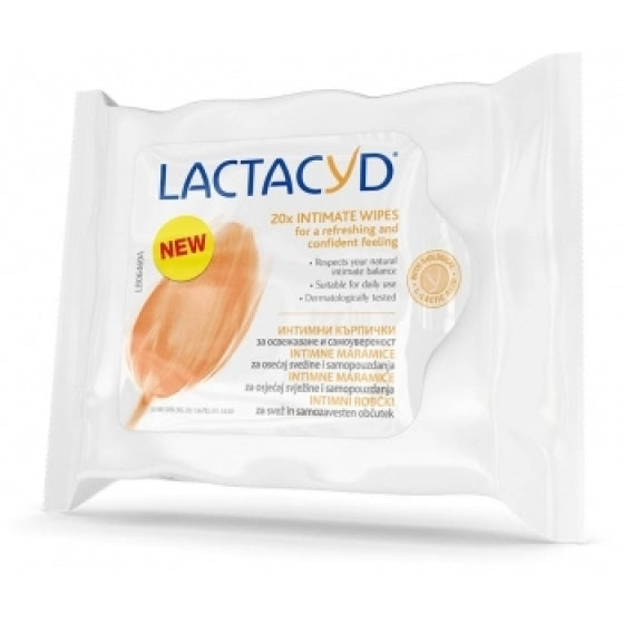 LACTACYD Лактацид кърпички daily х 15