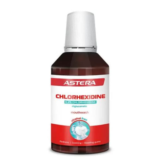 ASTERA Вода за уста Astera Chlorhexidine 300 мл - Снимка 2 от 2