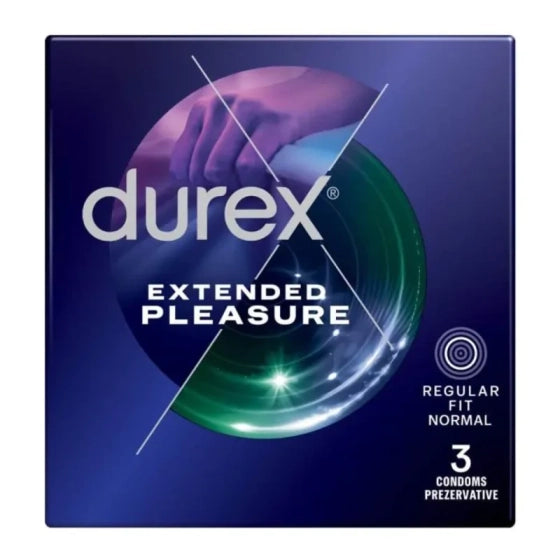 DUREX Презервативи durex performa/extended pleasure х 3 сив