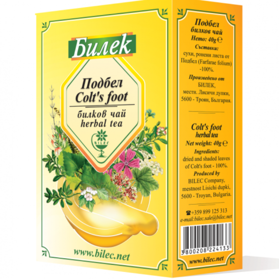 BILEK TROJAN Чай подбел листа 40гр