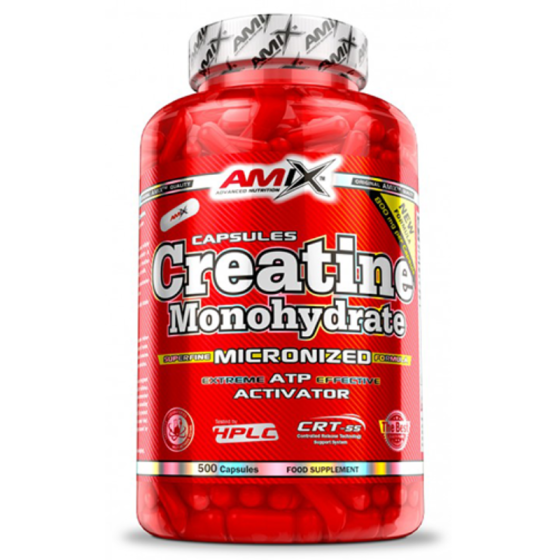 Amix creatine monohydrate капсули 800мг х500