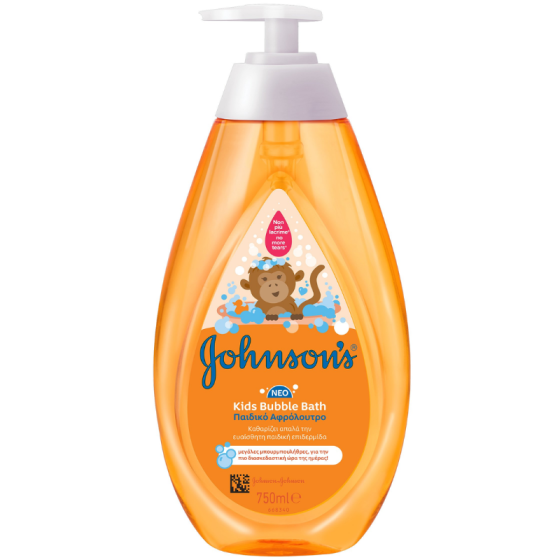 JOHNSON&JONSON Johnsons Kids Bubble Bath детски душ гел за тяло 750мл