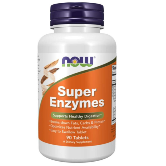 NOW Super enzymes таблетки х90