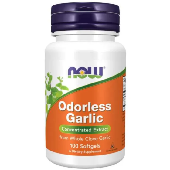 NOW Odorless Garlic original софтгел х100
