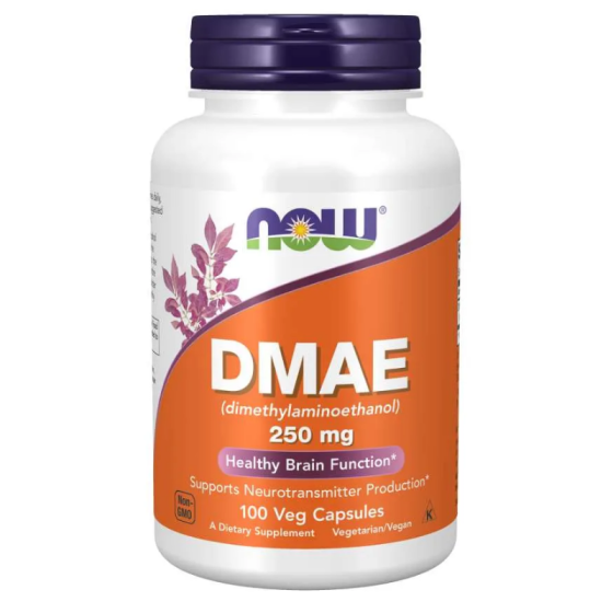 NOW DMAE капсули 250мг х100