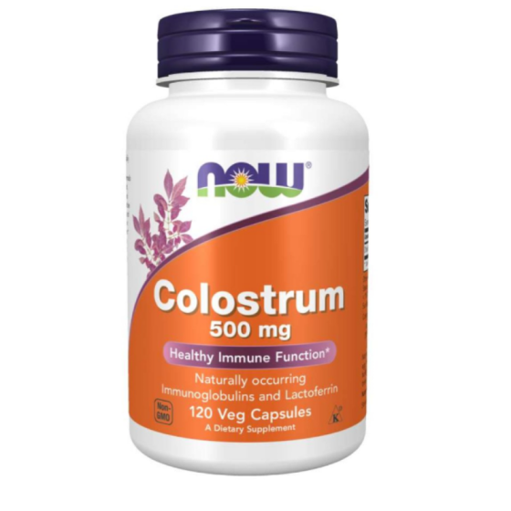 NOW Colostrum капсули 500мг х120