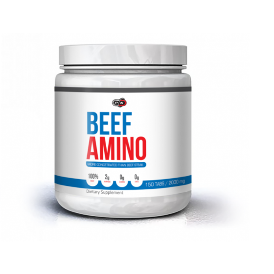 PURE NUTRITION Beef amino таблетки 2000мг х300