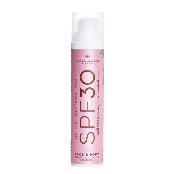 Cocosolis Слънцезащитен лосион за лице и тяло SPF30 х100 мл