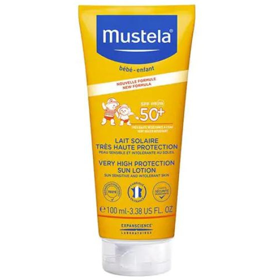 Mustela слънцезащитен лосион SPF50 100мл