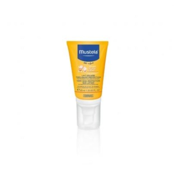 Mustela слънцезащитен лосион SPF50 40мл
