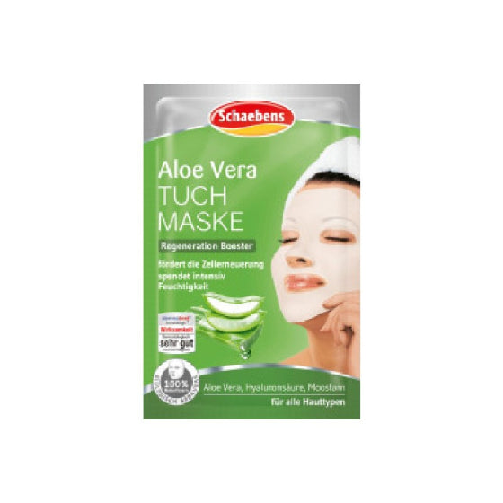 Schaebens Шийт маска за лице Алое Вера
