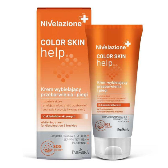 Farmona Nivelazione Color skin help Избелващ крем срещу хиперпигментации и неравномерен тен 50мл