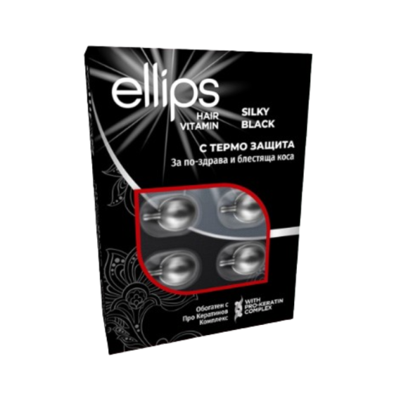 ELLIPS ЕЛИПС блестяща коса ПроКератин 12 капс