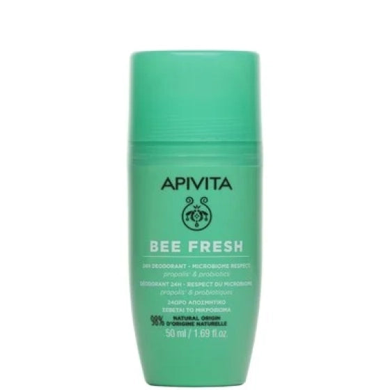 Apivita Bee Fresh Натурален рол-он дезодорант 50мл