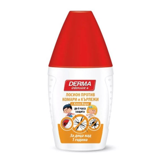 Derma Intensive+ Kids Лосион против комари и кърлежи за деца 2+ години 50мл