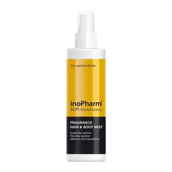 InoPharm Tan Lovers Парфюмна вода за коса и тяло 150мл - Снимка 2 от 2