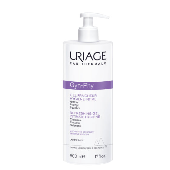 Uriage gyn-phy интимен освежаващ гел 500мл - Снимка 2 от 2