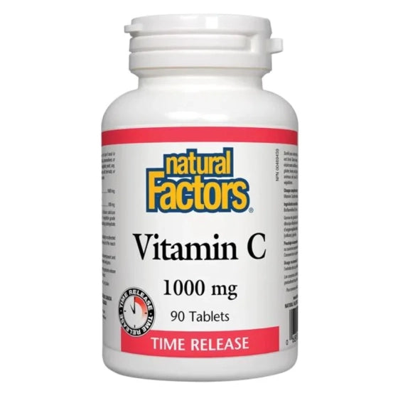 NATURAL FACTORS Витамин С 1000мг и биофлавони таблетки х90 Natural Factors