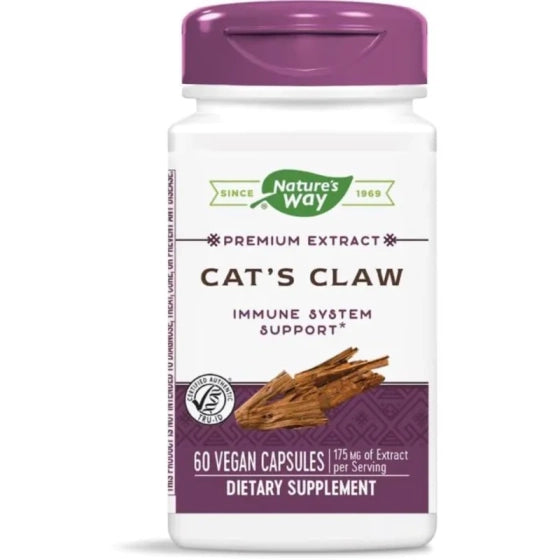 NATURES WAY Котешки нокът капсули за имунната и храносмилателна система 335мг х60 Nature's Way