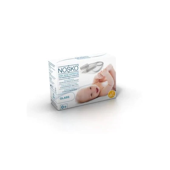 NOSKO Носко baby аспиратор за нос стъклен /за прахосм./