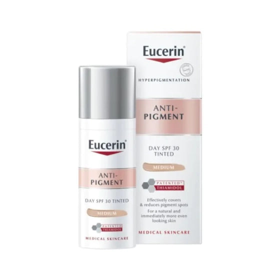 Eucerin anti-pigment оцветен днeвен крем с spf30 тъмен, 50мл