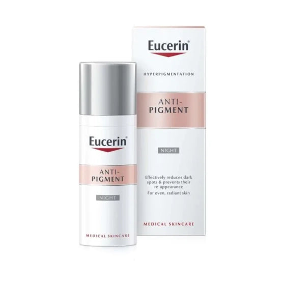 Eucerin anti-pigment нощен крем, 50мл
