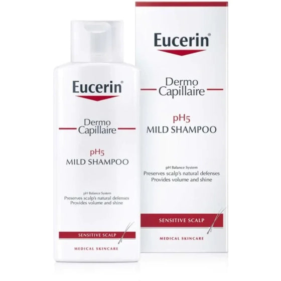 Eucerin dermo capillaire ph5 шампоан за чувствителен скалп 250мл