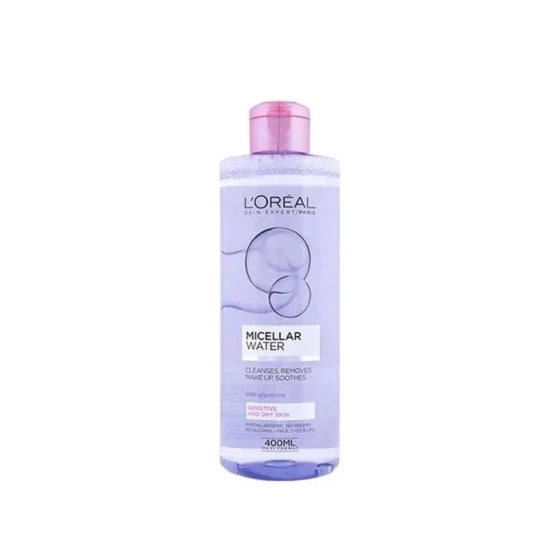 Loreal мицеларна вода за суха кожа 400мл