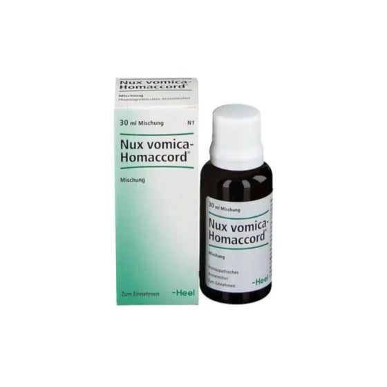 NUX VOMICA Нукс вомика солуцио при чернодробни, стомашни и чревни проблеми 30мл Heel