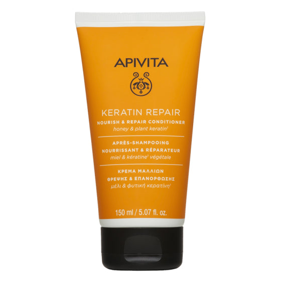 Apivita nourish & repair подхранващ и възстановяващ шампоан за суха и увредена коса с маслина и мед - Снимка 2 от 2