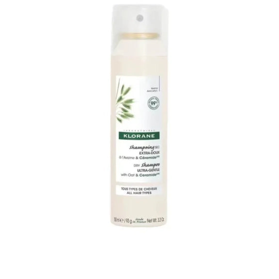 Klorane сух шампоан с мляко от овес за всеки тип коса 150ml