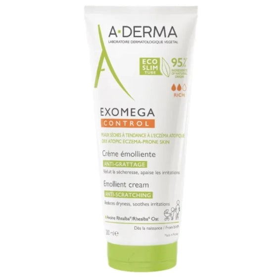 A-derma exomega control емолиентен крем 200ml