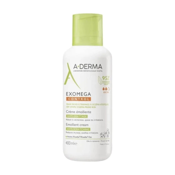A-derma exomega control емолиентен крем 400ml