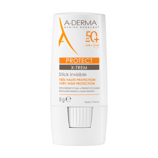 A-derma protect x-trem невидим стик spf50+ за локализирани зони 8g